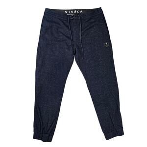 VISSLA - BLUE SPECKLE COSTA ECO SOFA SURFER JOGGER PANT XL